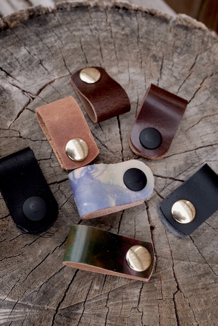 Leather Cord Organizer - MYSTERY (ooooOOOOOoooo) - Image 3