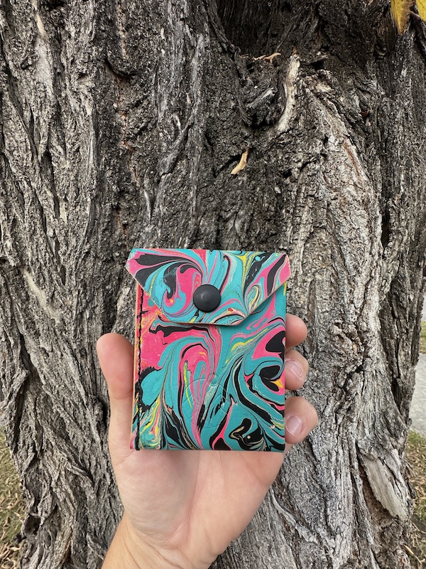 marbled wallet