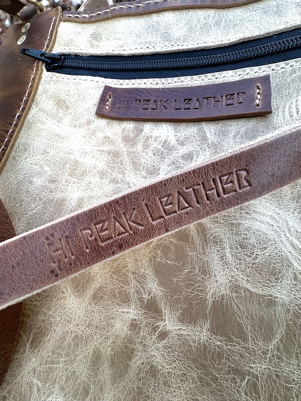 Two-Toned Zipper Tote